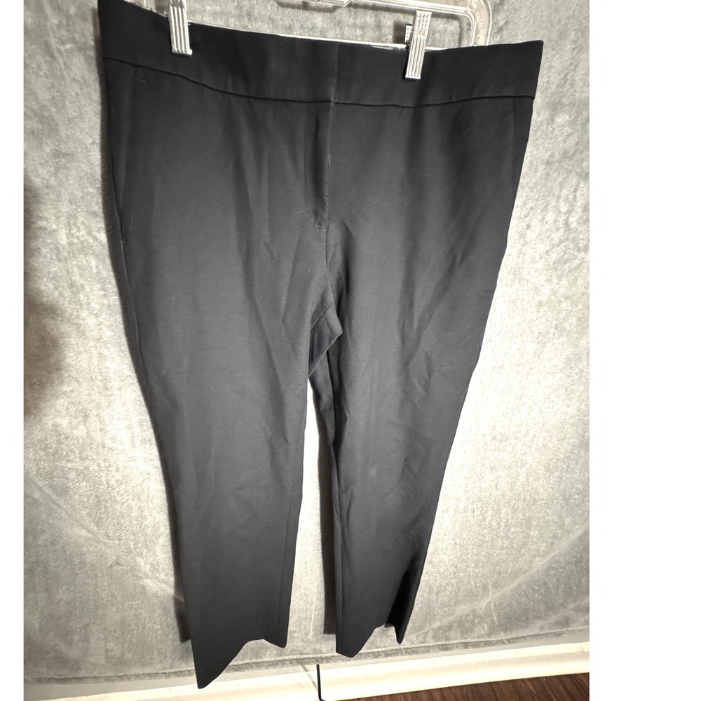 Ann Taylor Devin Fit Navy Blue Dress Pants Womens 8 Straight Leg Trousers